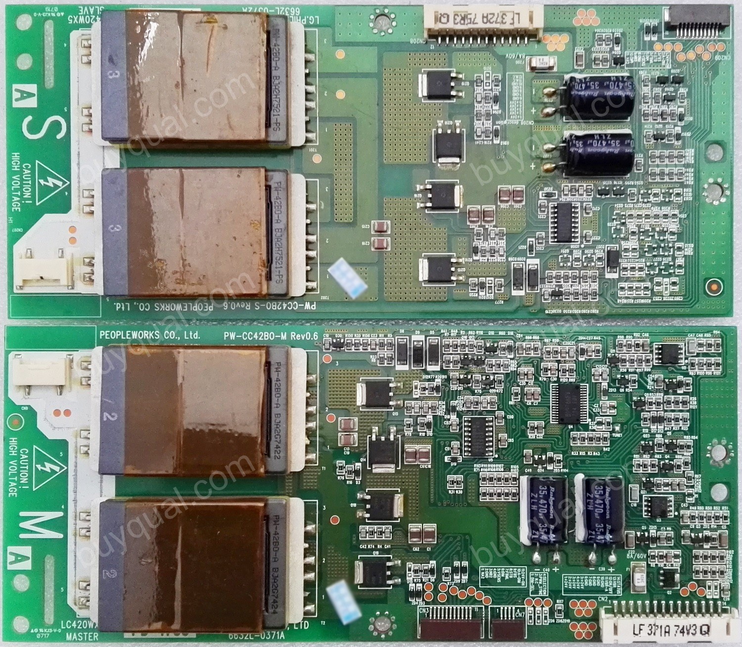 LG 6632L-0448A/6632L-0449A, 6632L-0371A/6632L-0372A C D E, 6632L-0450A/6632L-0451A, 6632L-0465B/6632L-0466B, 6632L-0474A/6632L-0475A ,6632L-0470A/6632L-0471A Backlight Inverter