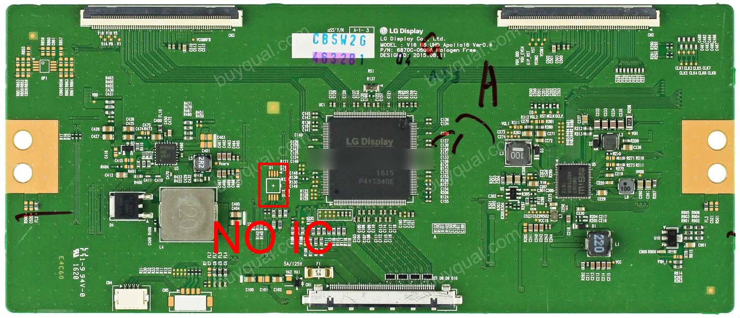 LG 6870C-0600A (6871L-4632B 6871L-4835A 6871L-4757B 6871L-4757A 6871L-4364C) T-Con Board for 65"