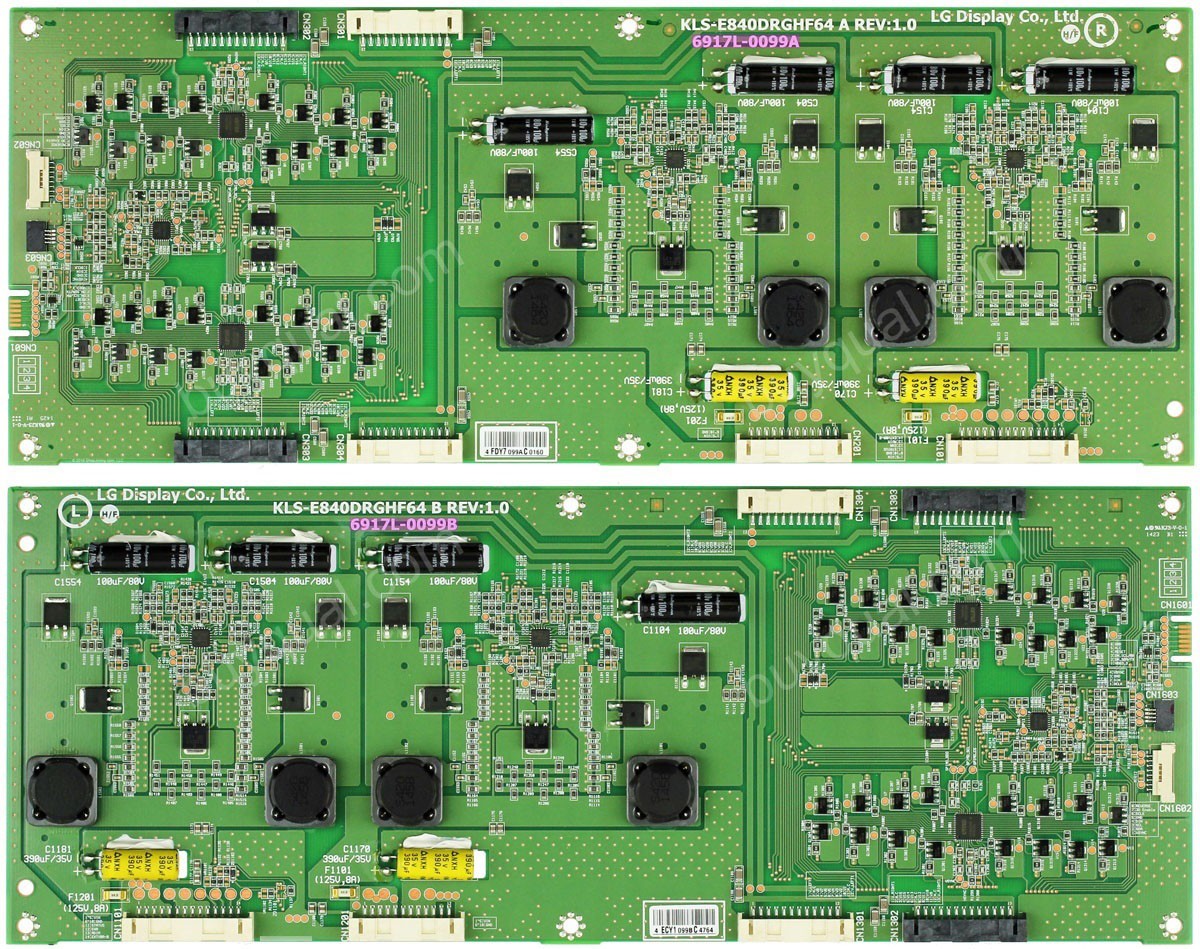 LG 6917L-0099A 6917L-0099B KLS-E840DRGHF64 A LED Driver Board for 84UB9800-UA