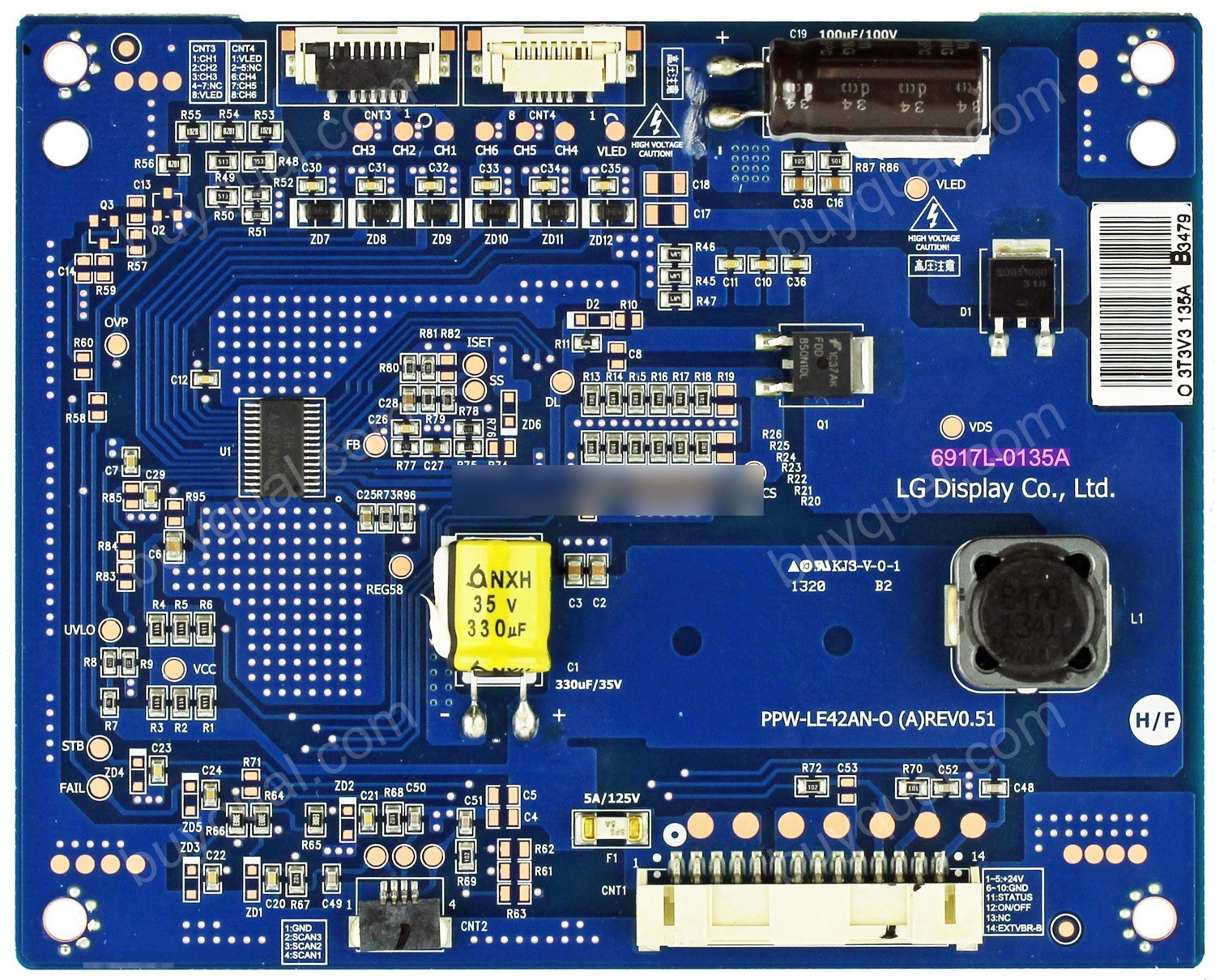 LG 6917L-0135A PPW-LE42AN-O(A) LED Driver
