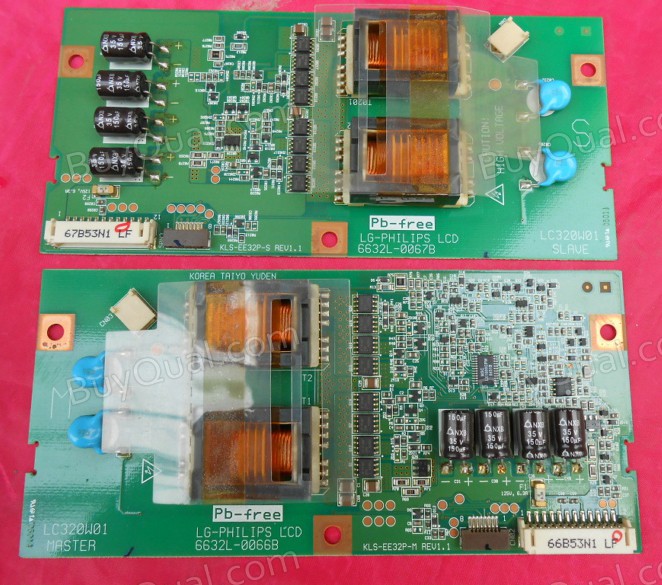 LG Philips 6632L-0066B (KLS-EE32P-M) Backlight Inverter Master