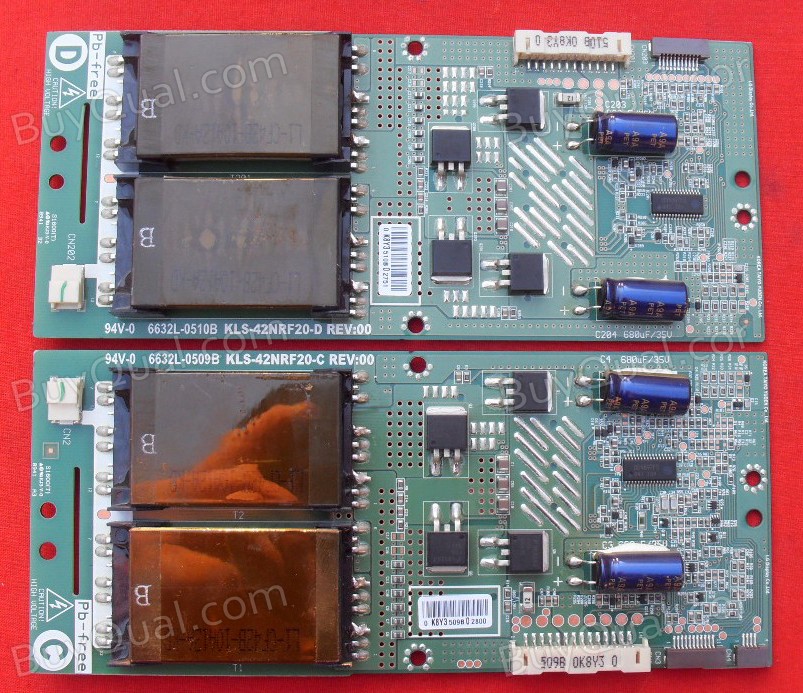 LG.Philips 6632L-0509B 6632L-0510B Inverter Pair