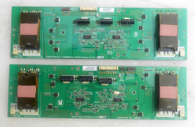 LG.Philips 6632L-0554A,6632L-0555A Backlight Inverter Pair LG55LH45YD