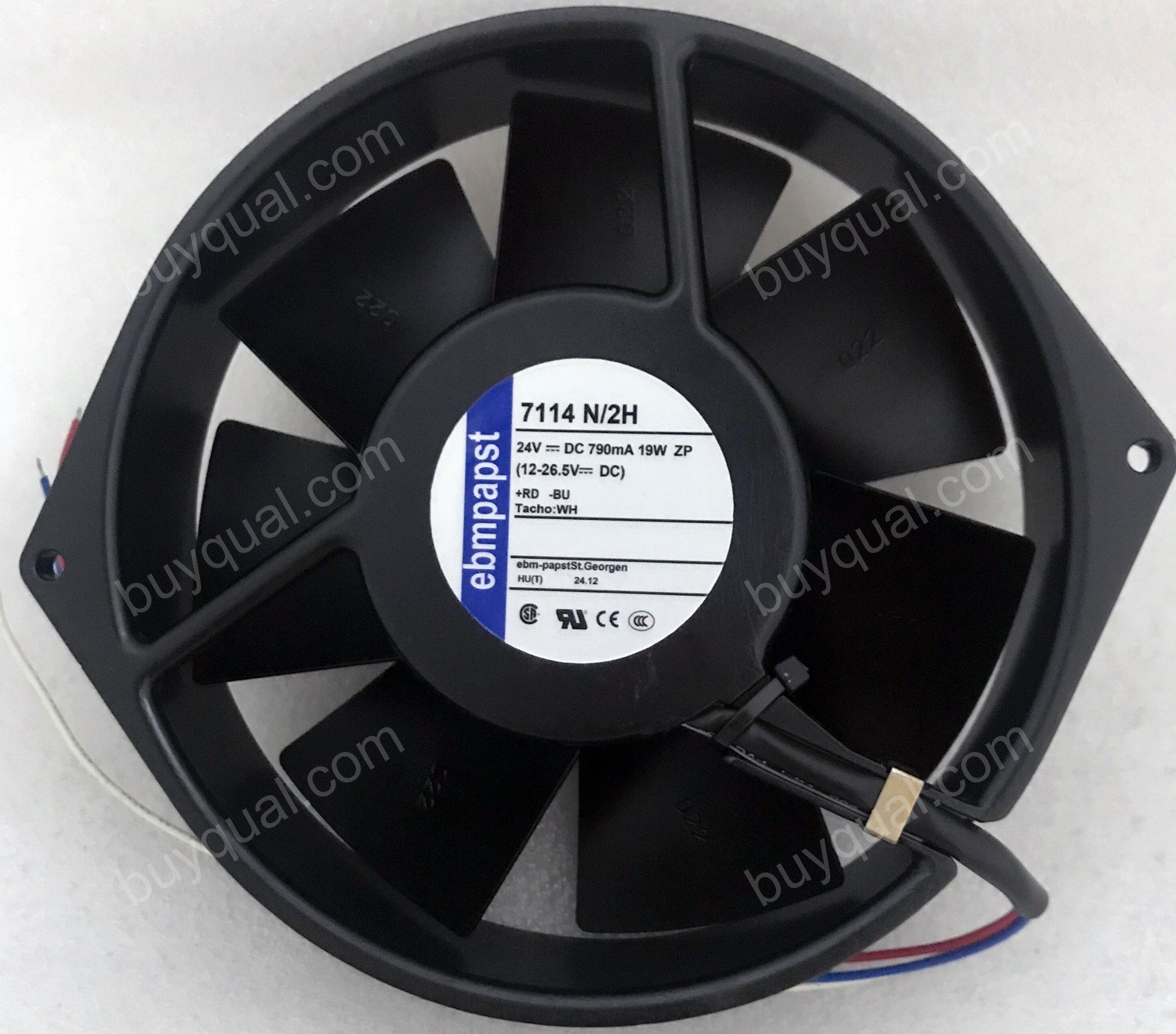 Ebmpapst 7114n 2h 24v 790ma 19w Cooling Fan