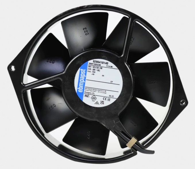 Ebmpapst 7114NU ( VWEF150XJLNS 9295410140 ) 24V 500mA 12W 2wires Cooling Fan - Original New