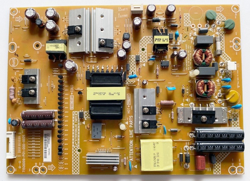 Haier 715G6009-P01-000-002S Power Supply Board for K50U7000P