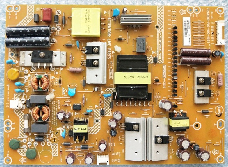 Haier 715G6009-P02-000-002S Power Supply/LED Driver Board for K50U7000P