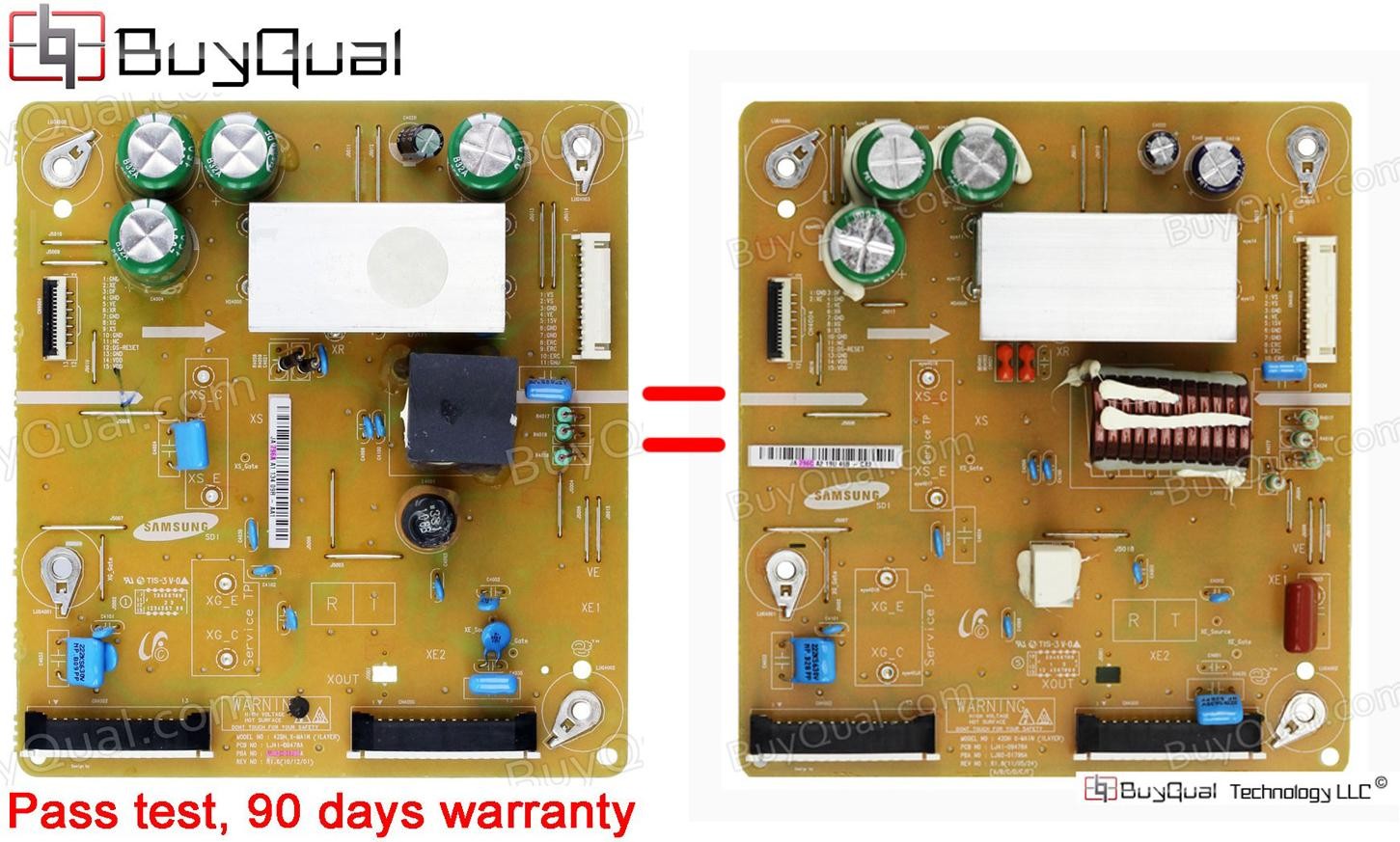 Samsung LJ41-09478A LJ92-01796A LJ92-01796C (BN96-16510A BN96-16510C BN96-22950A) Sustain Board