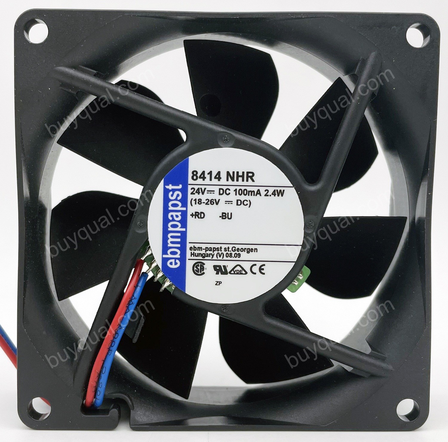 EBMPAPST 8414NHR 24V 2.4W 2wires Cooling Fan - New