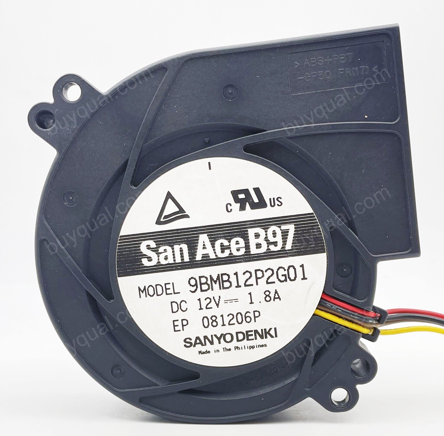 SANYO 9BMB12P2G01 12V 1.8A 4wires Cooling Fan