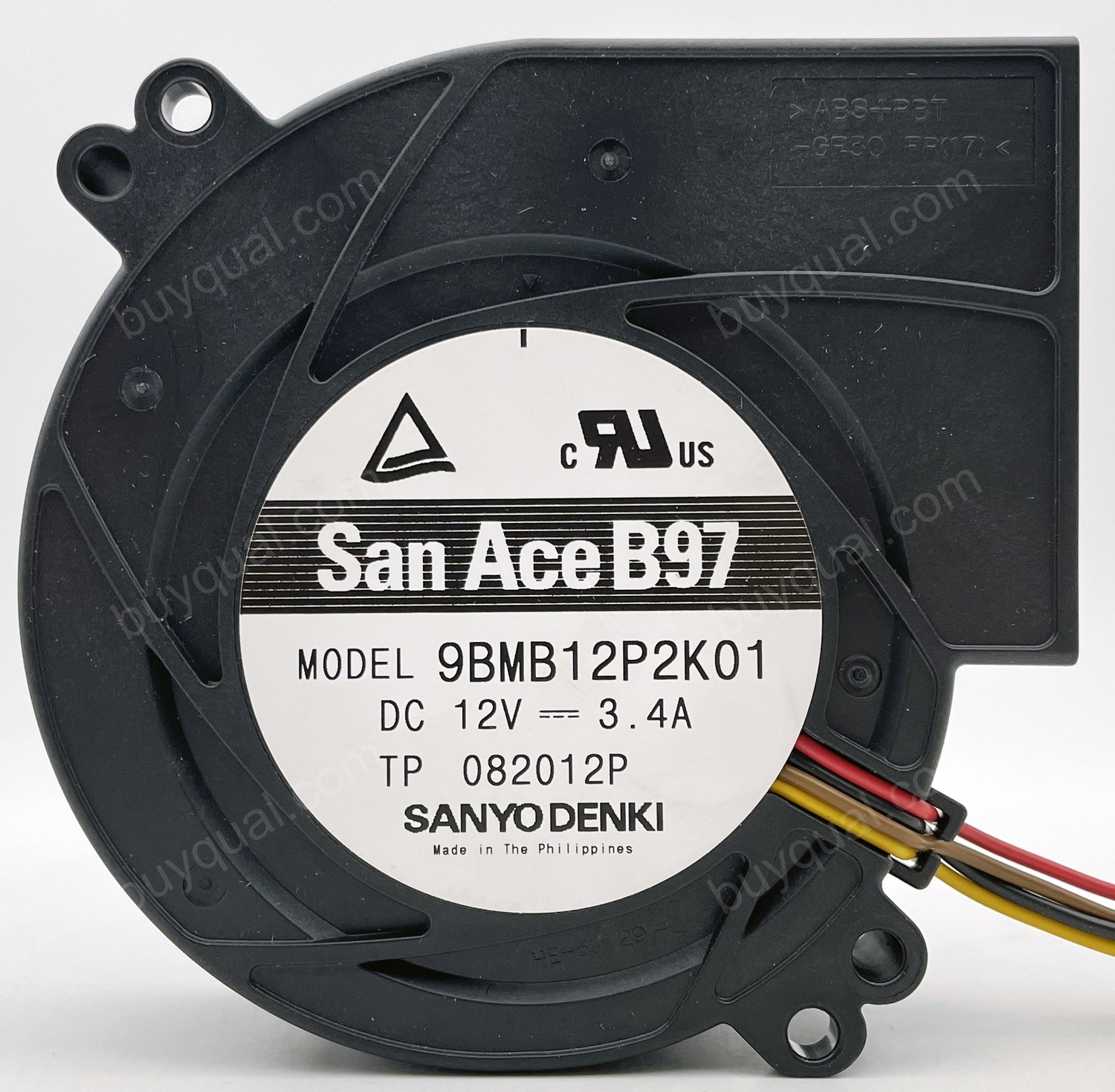 Sanyo 9BMB12P2K01 12V 3.4A 4wires Cooling Fan