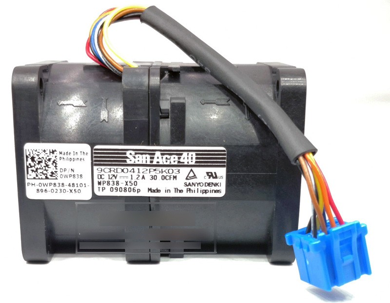 Sanyo 9CRD0412P5K03 12V 1.2A 8wires Cooling Fan 