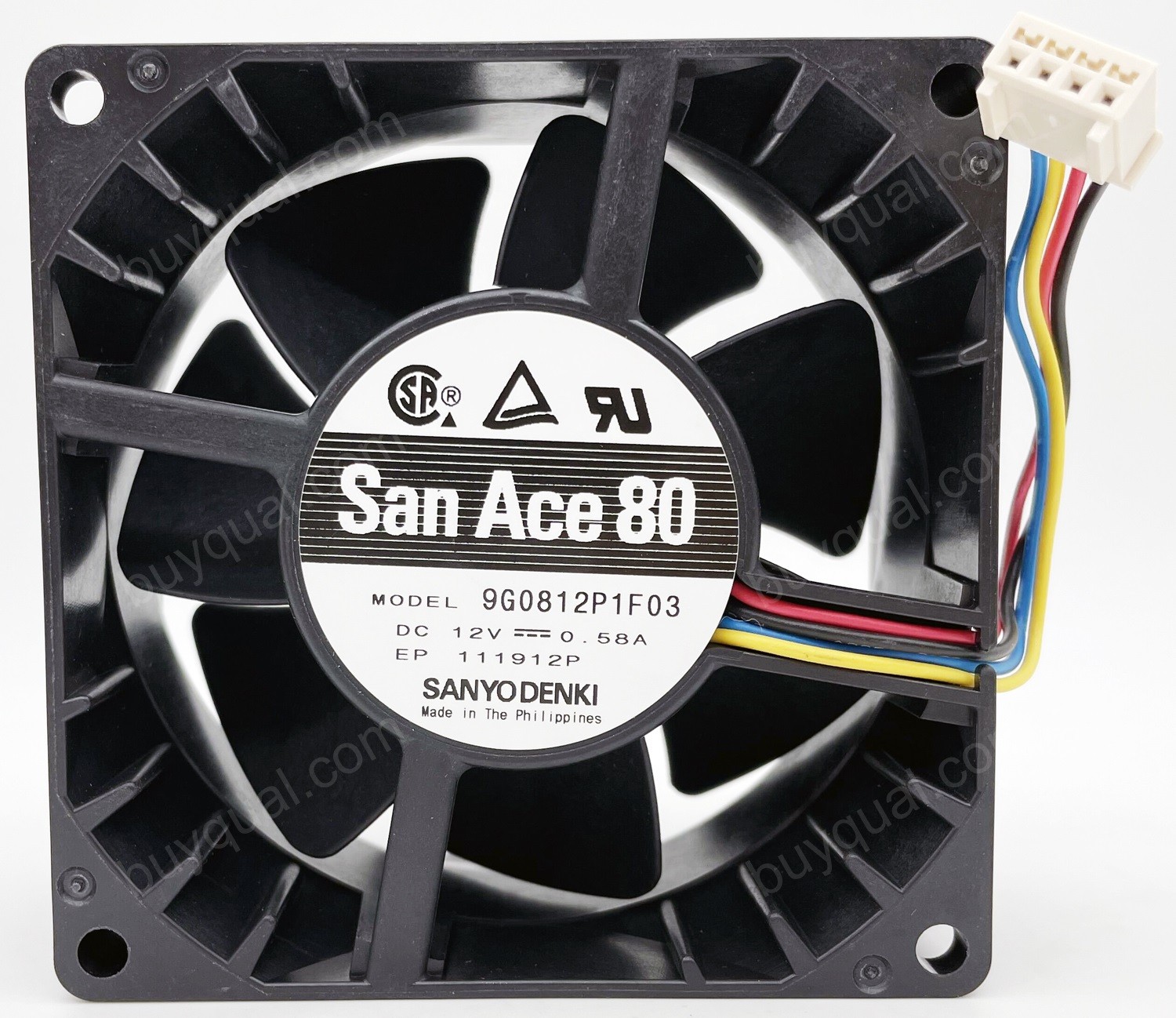 SANYO 9G0812P1F09 9G0812P1F03 12V 0.58A 4 wires Cooling Fan