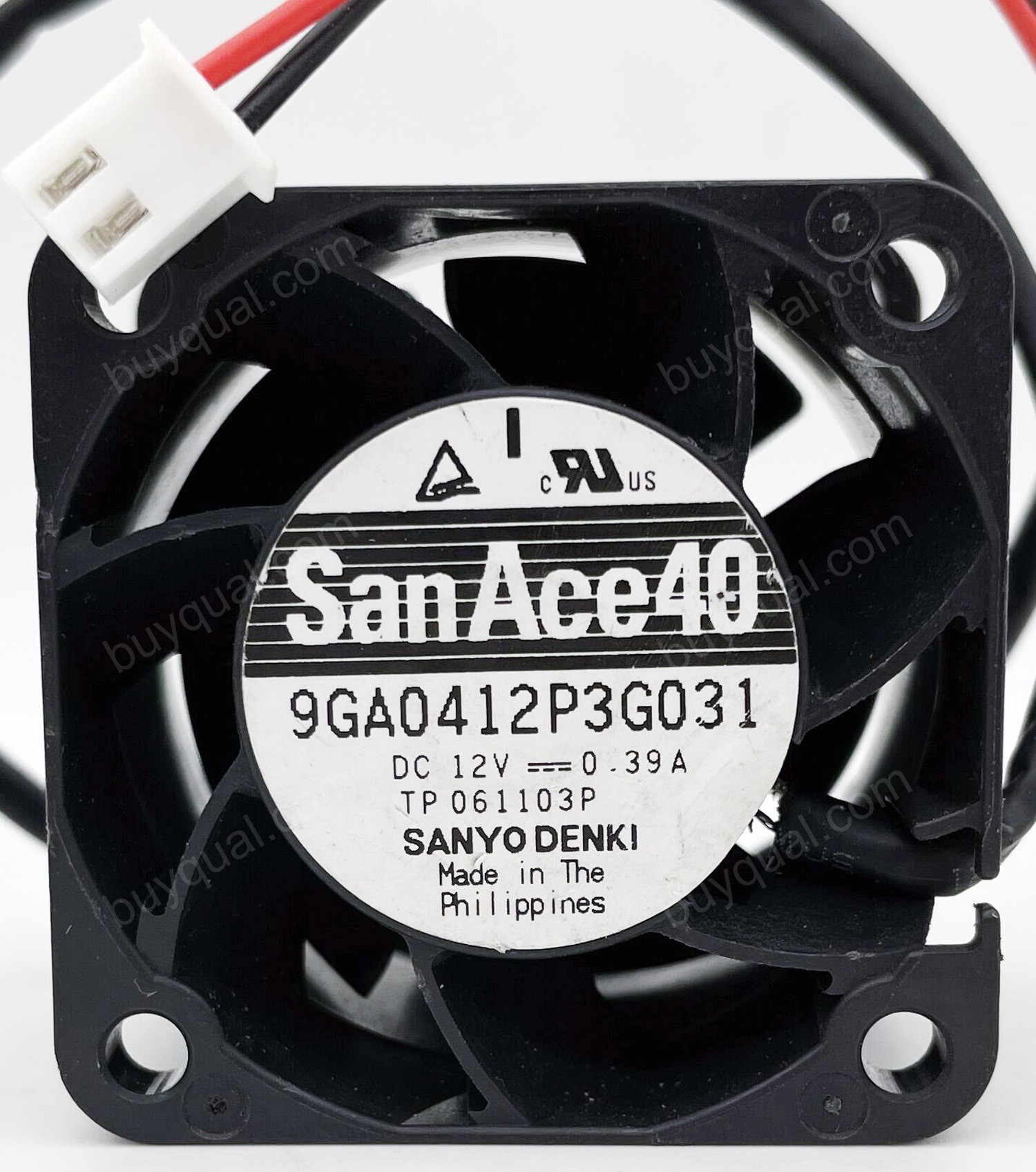 SANYO 9GA0412P3G031 12V 0.39A 4wires 2wires Cooling Fan 
