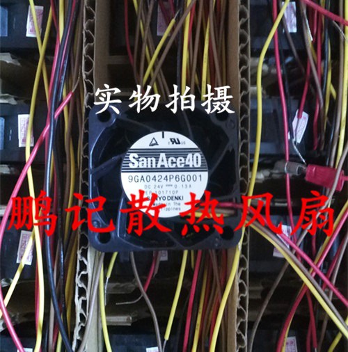 SANYO 9GA0424P6G001 24V 0.13A 4wires Cooling Fan