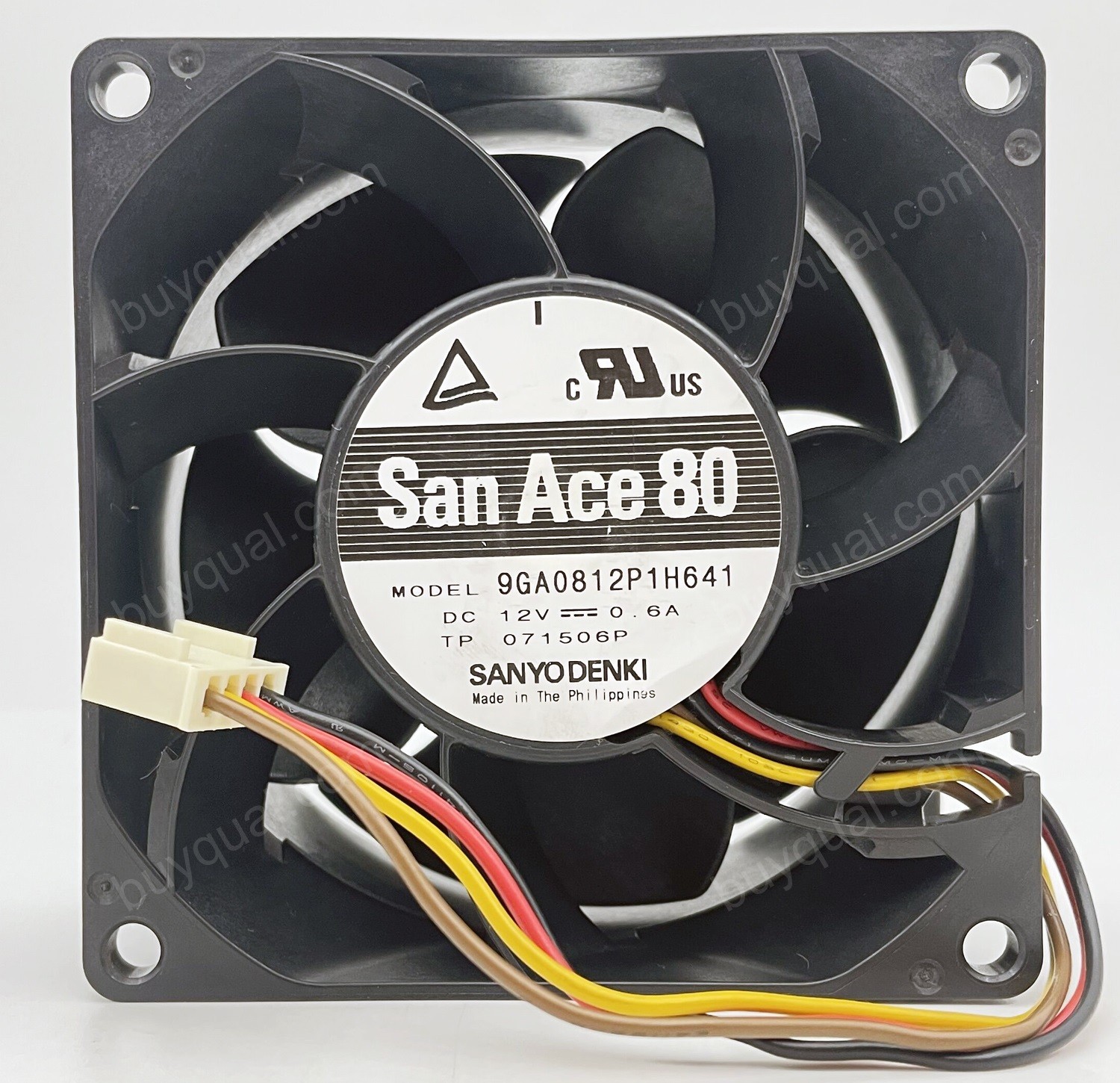 SANYO 9GA0812P1H641 12V 0.6A 4wires Cooling Fan