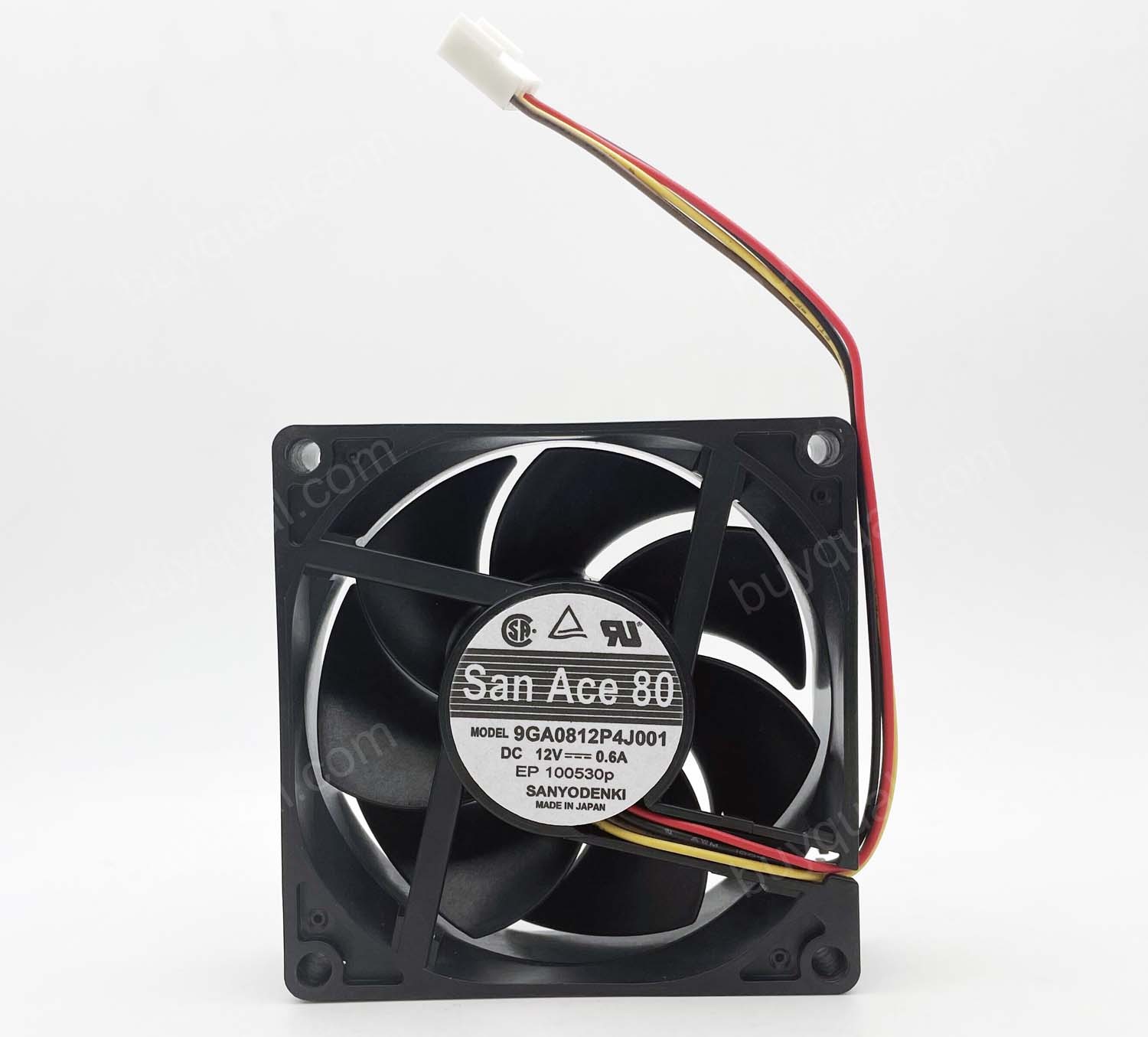 SANYO 9GA0812P4J001 12V 0.6A 4wires Cooling Fan - Original New