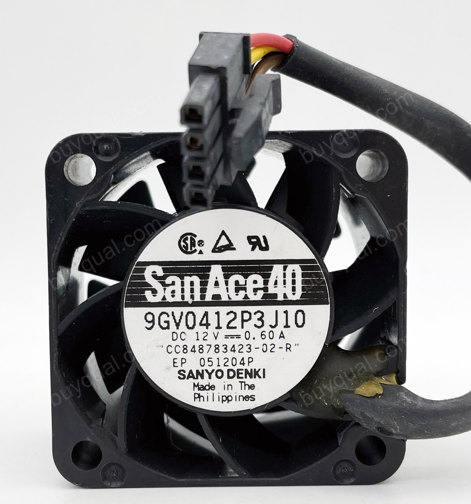 Sanyo 9GV0412P3J10 12V 0.6A 4wires Cooling Fan