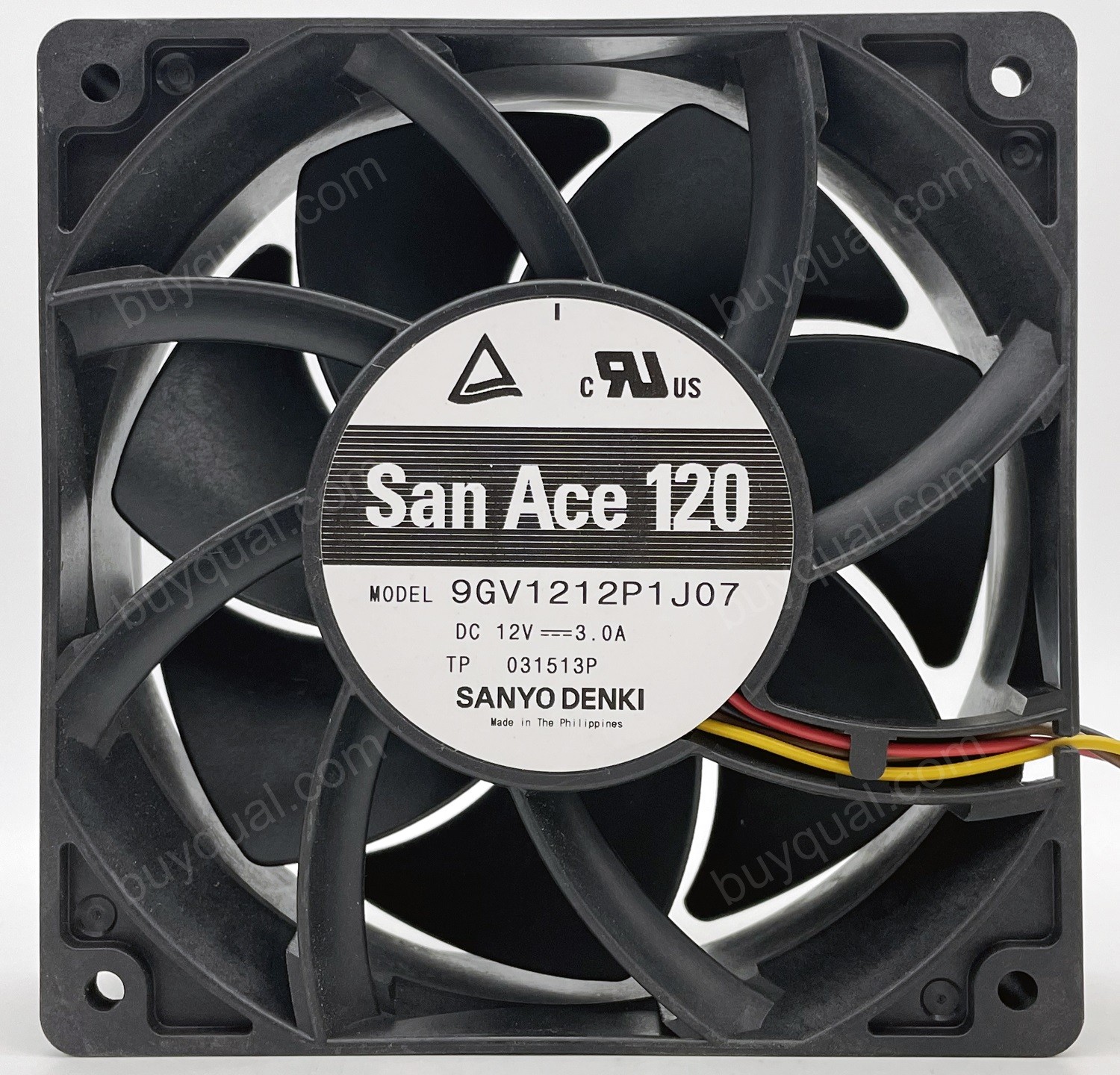 Sanyo 9GV1212P1J07 12V 3.0A 4wires Cooling Fan 