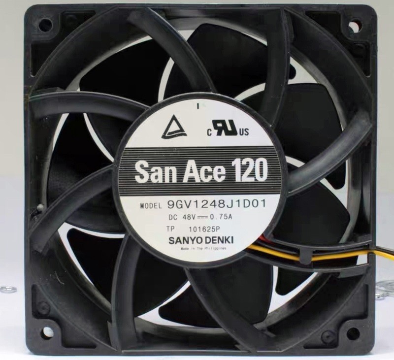 Sanyo 9GV1248J1D01 48V 0.75A  3wires Cooling Fan