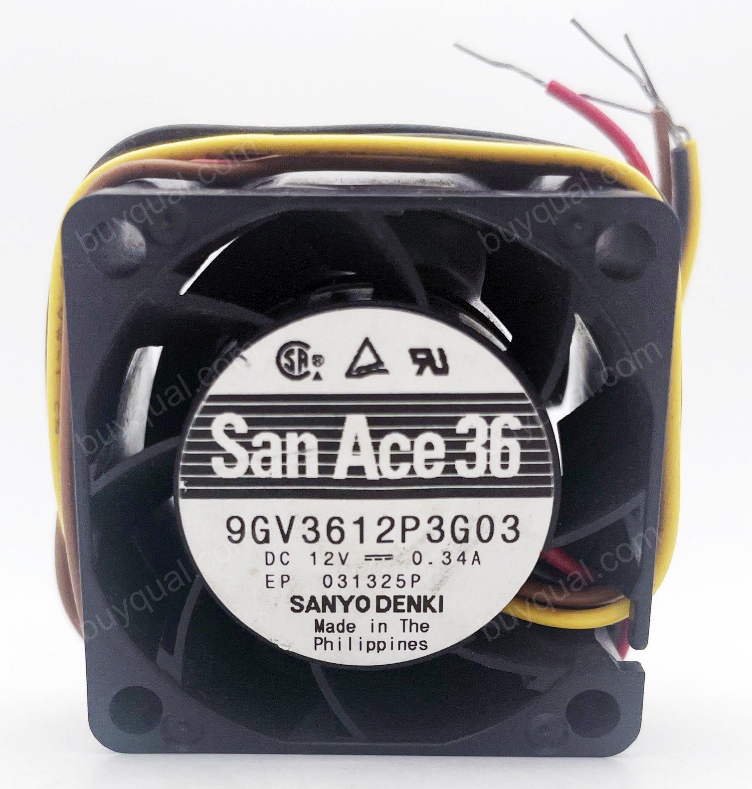 SANYO 9GV3612P3G04 12V 0.34A 4wires Cooling Fan