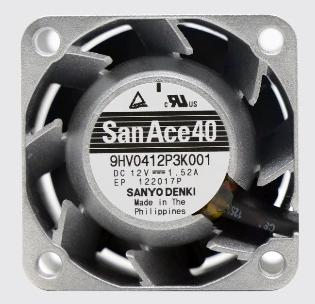 SANYO 9HV0412P3K001 12V 1.52A 4wires Cooling Fan - New