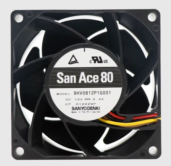 SANYO 9HV0812P1G001 12V 3.4A 4wires Cooling Fan