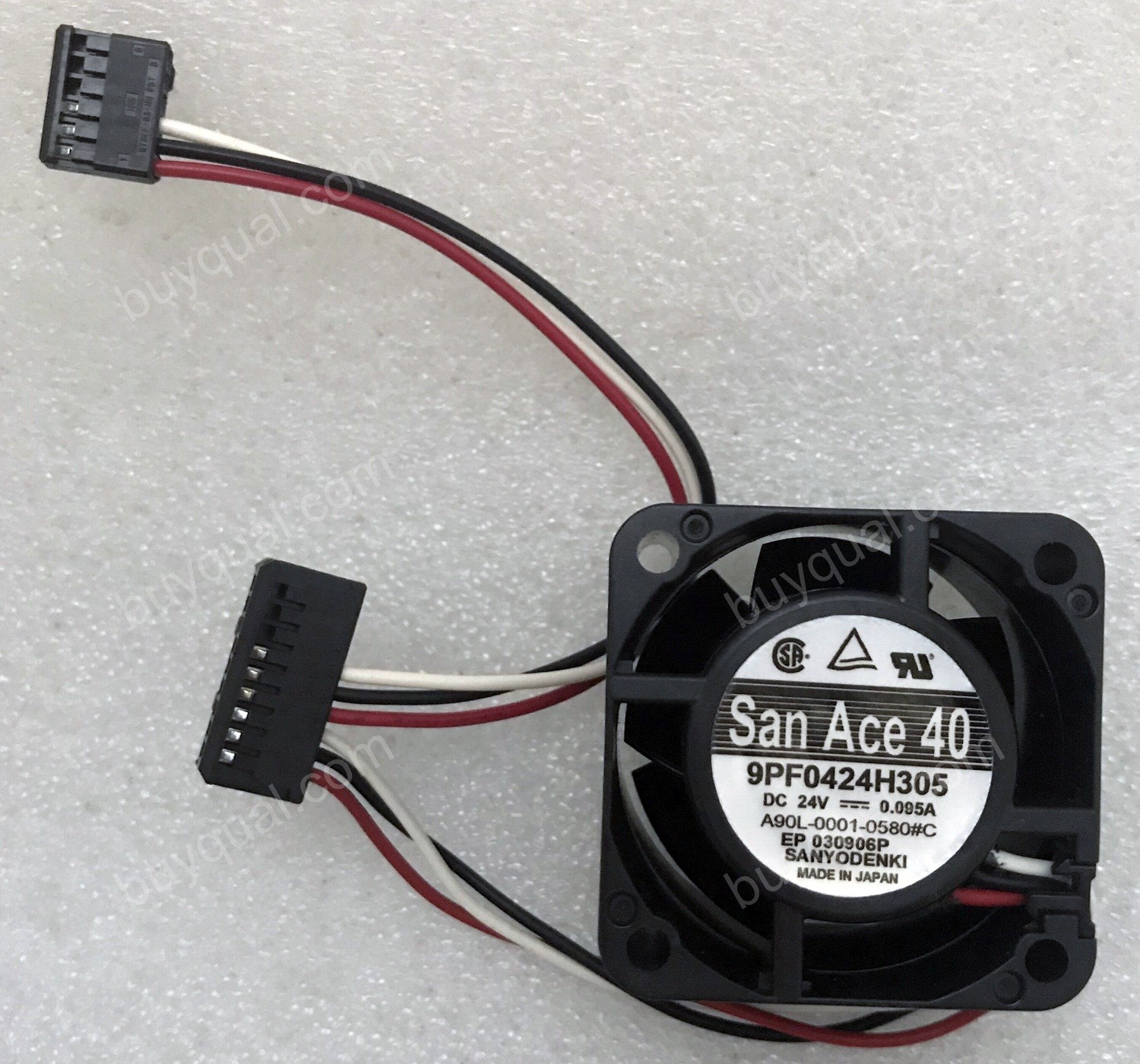 SANYO 9PF0424H305 A90L-0001-0580#C 24V 0.095A 3 wires Cooling Fan - Special Plug