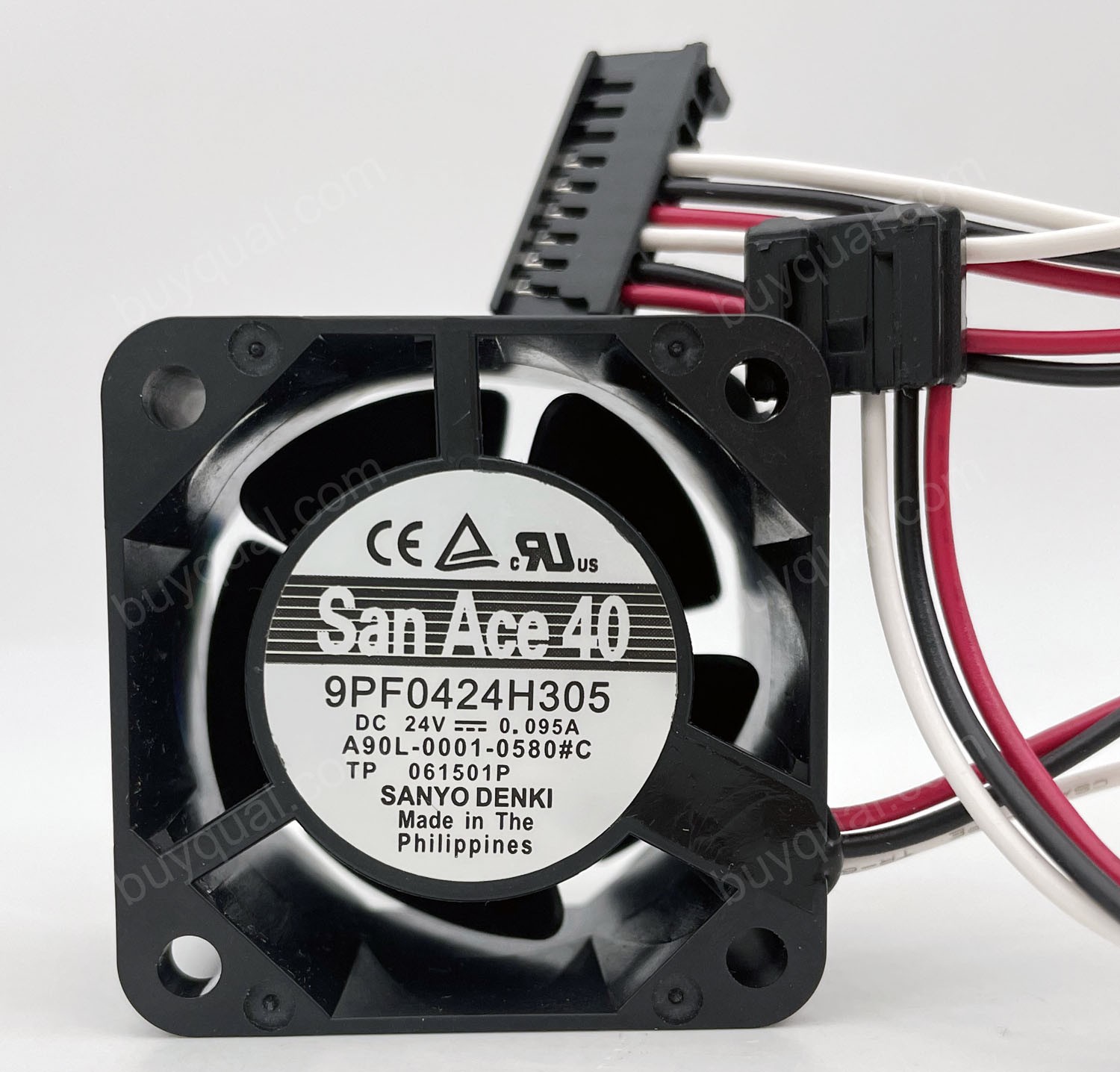 SANYO 9PF0424H305 A90L-0001-0580#C 24V 0.095A 3 wires Cooling Fan - Special Plug
