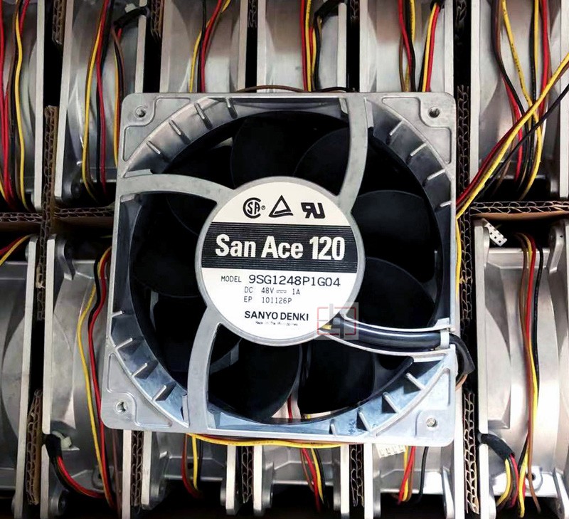 Sanyo 9SG1248P1G04 48V 1A 4wires Cooling Fan