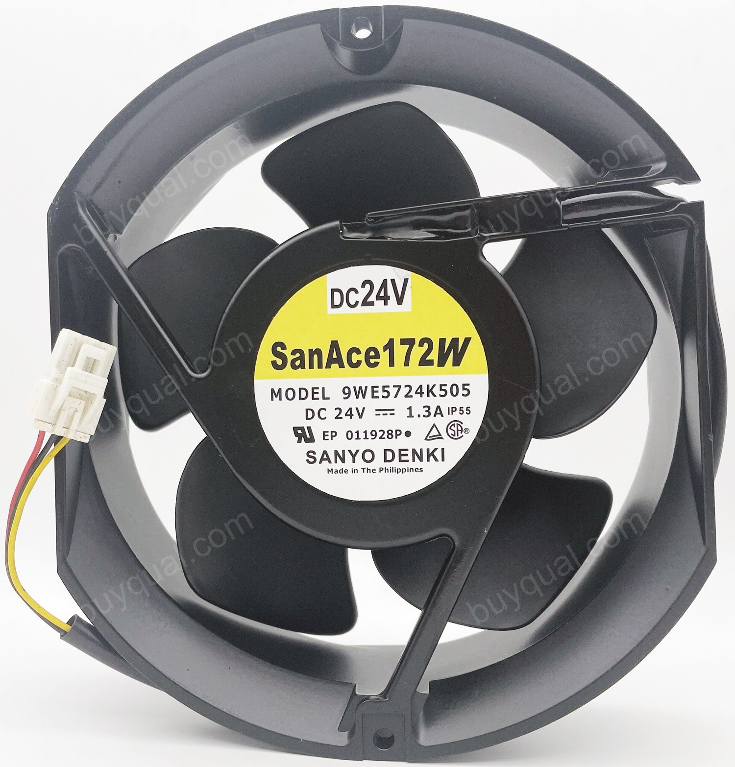 SANYO 9WE5724K505 24V 1.3A 3wires Cooling Fan 