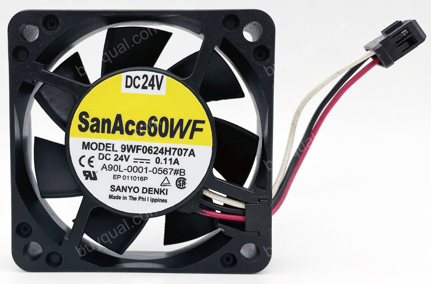 SANYO 9WF0624H707A A90L-0001-0567#B 24V 0.11A 3wires Cooling Fan 