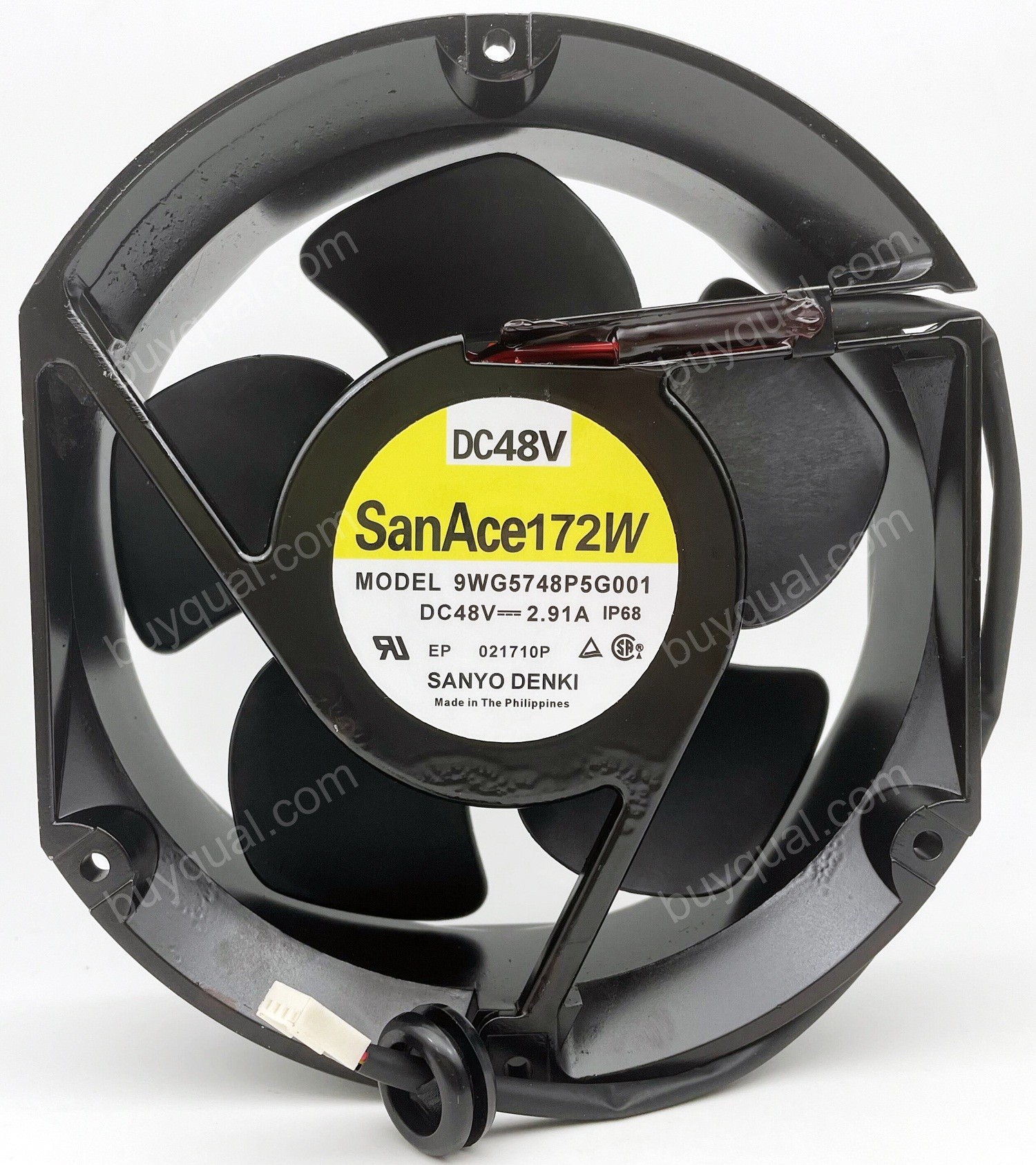 SANYO 9WG5748P5G001 48V 2.91A 4wires Cooling Fan - Used /Refurbished