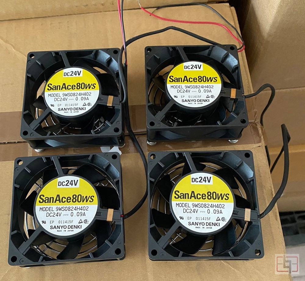 SANYO 9WS0824H402 24V 0.09A Wires Cooling Fan 