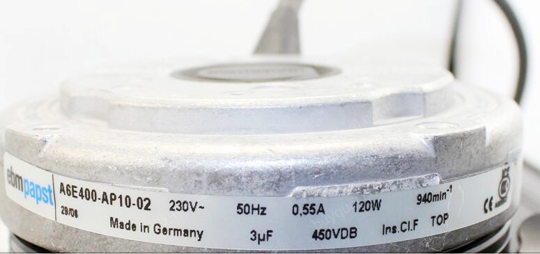 Ebmpapst A6E400-AP10-02 230V 0.55A 120W Cooling Fan