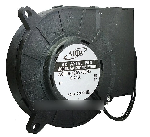 ADDA AA1281MB-PWBM 110-120V 0.21A 2wires Cooling Fan