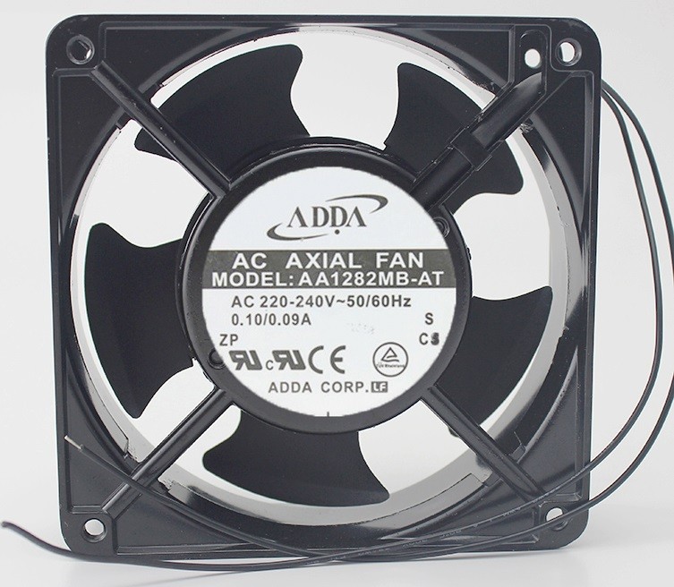 ADDA AA1282MB-AT 220/240V 0.10/0.09A 2wires Cooling Fan