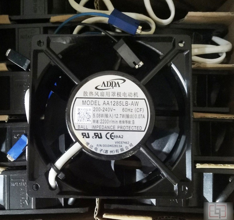 ADDA AA1285LB-AW 200/240V 0.07A Cooling Fan 