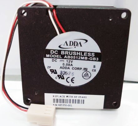 ADDA AB0512MB-GB3 12V 0.08A 3wires Cooling Fan