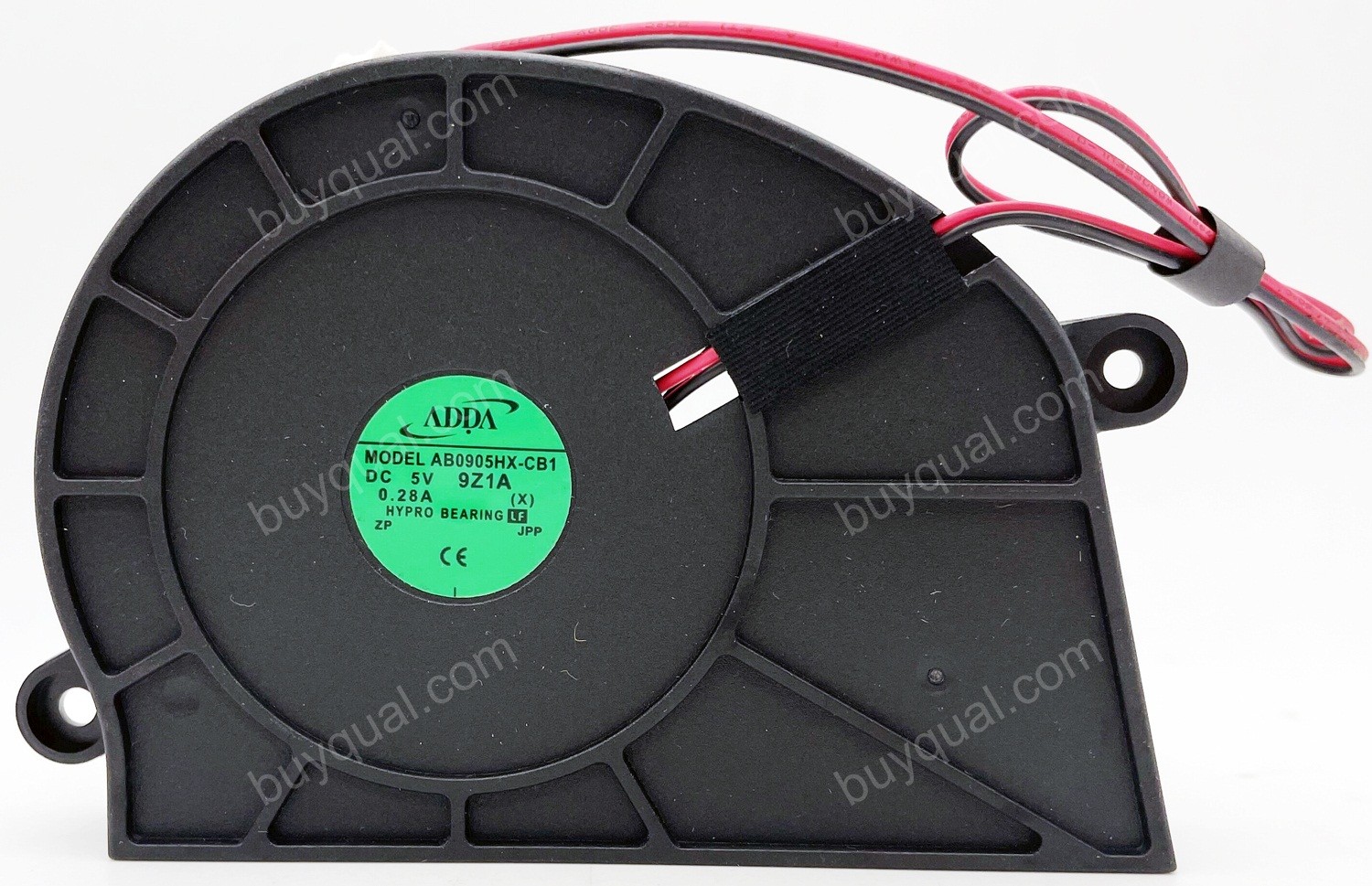 ADDA AB0905HX-CB1 5V 0.28A 2wires Cooling Fan 