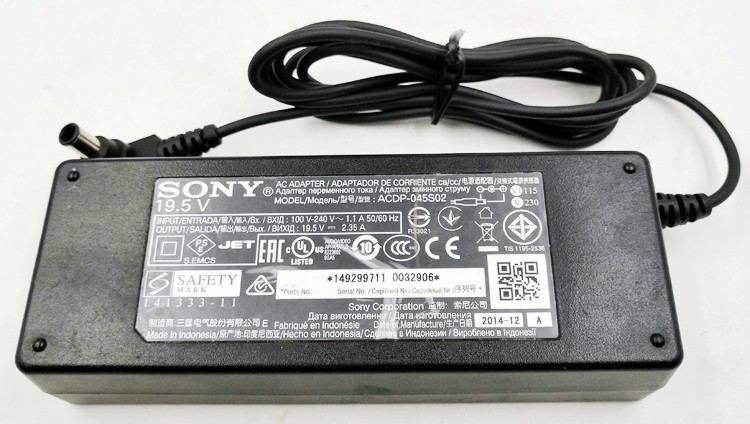 Sony ACDP-045S02 ACDP-045S03 19.5V 2.35A Adapter