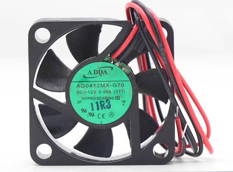ADDA AD0412MX-G70 12V 0.08A 2wires Cooling Fan 