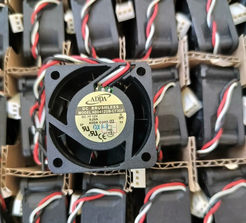 ADDA AD0412UB-C73GP 12V 0.20A 3wires Cooling Fan