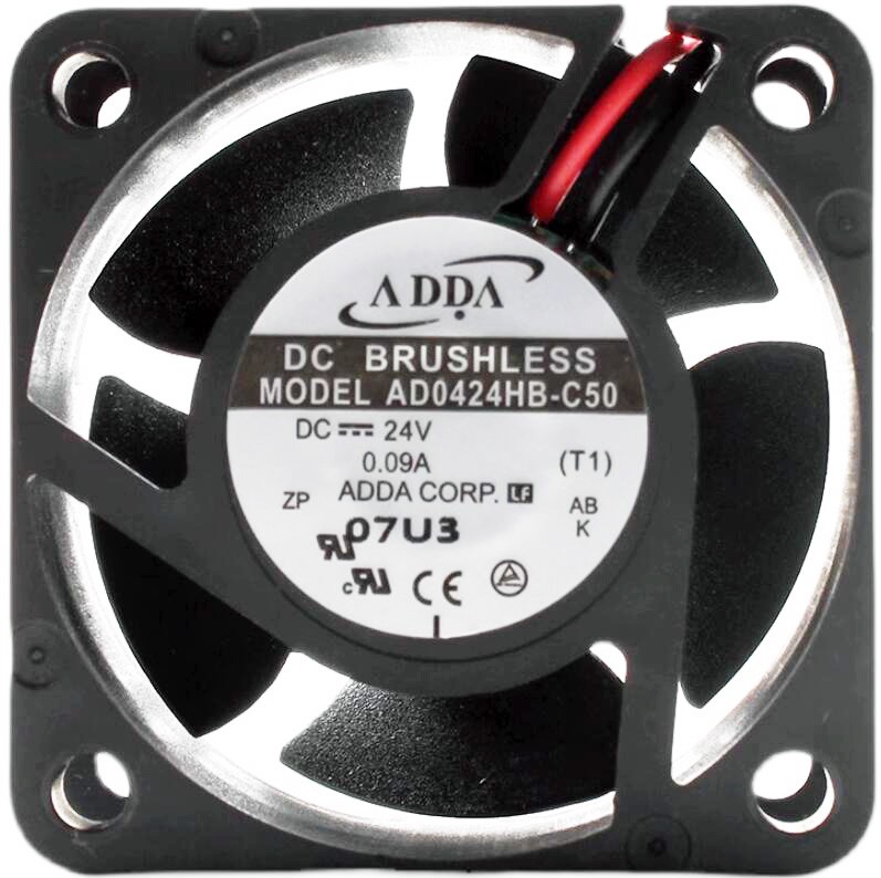ADDA AD0424HB-C50 24V 0.09A 2 wires Cooling Fan