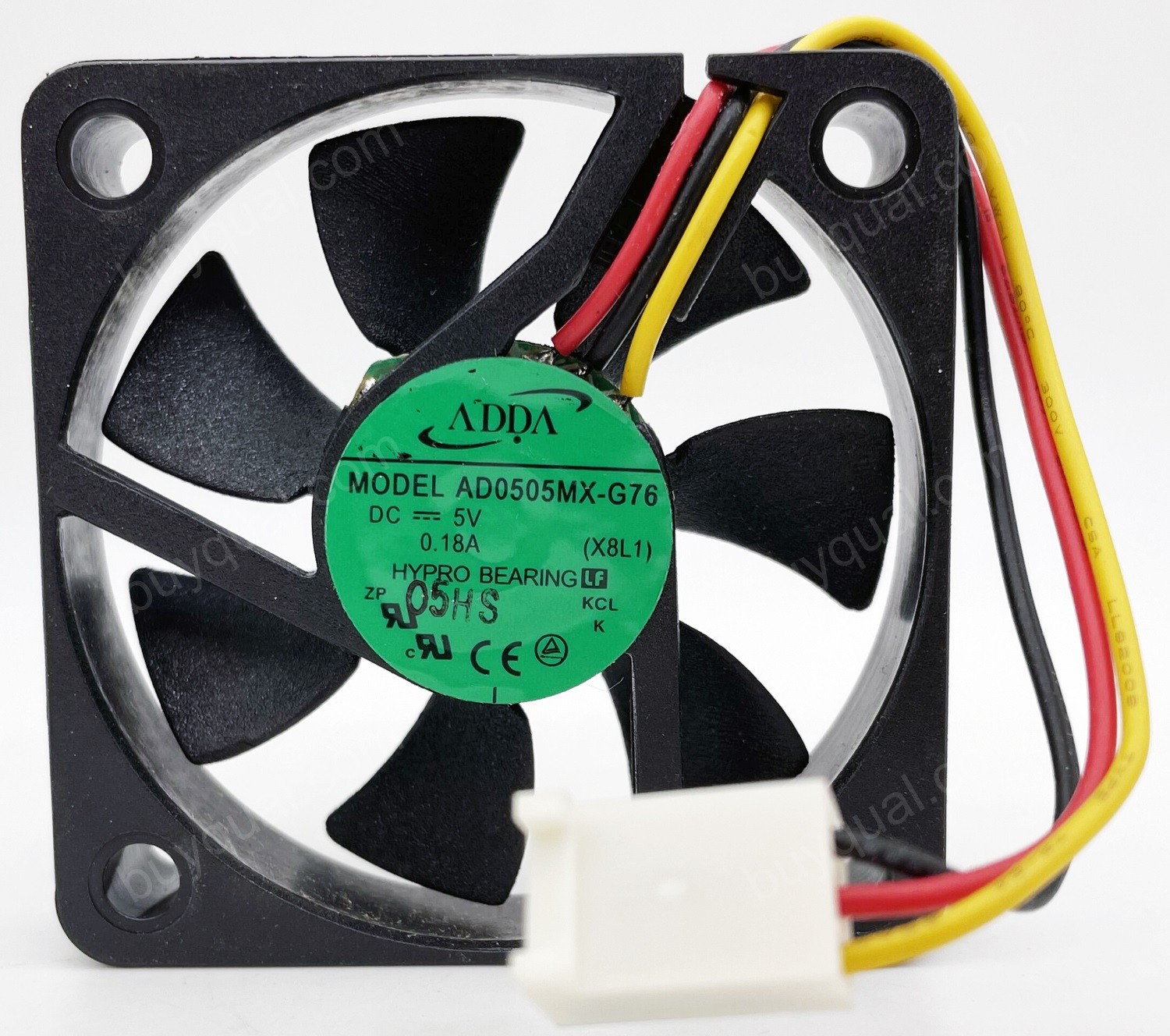 ADDA AD0505MX-G76 5V 0.18A  3wires Cooling Fan - New