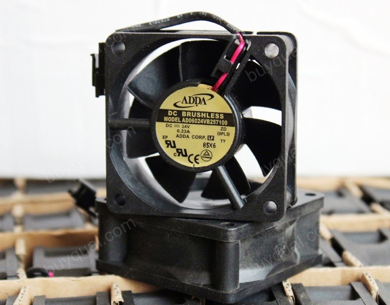ADDA AD06024VB257100 24V 0.23A 2wires Cooling Fan