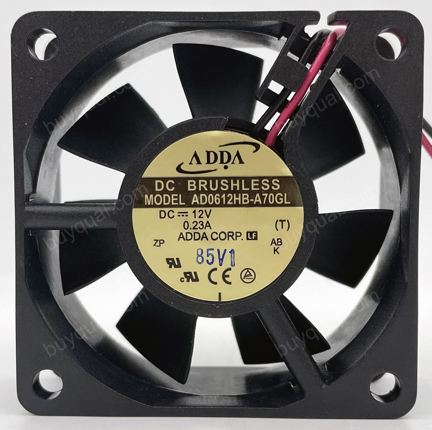 ADDA AD0612HB-A70GL 12V 0.23A 2wires Cooling Fan