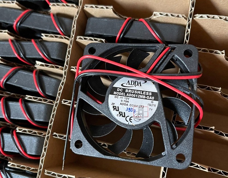 ADDA AD0612MB-GA0 12V 0.19A 2wires Cooling Fan