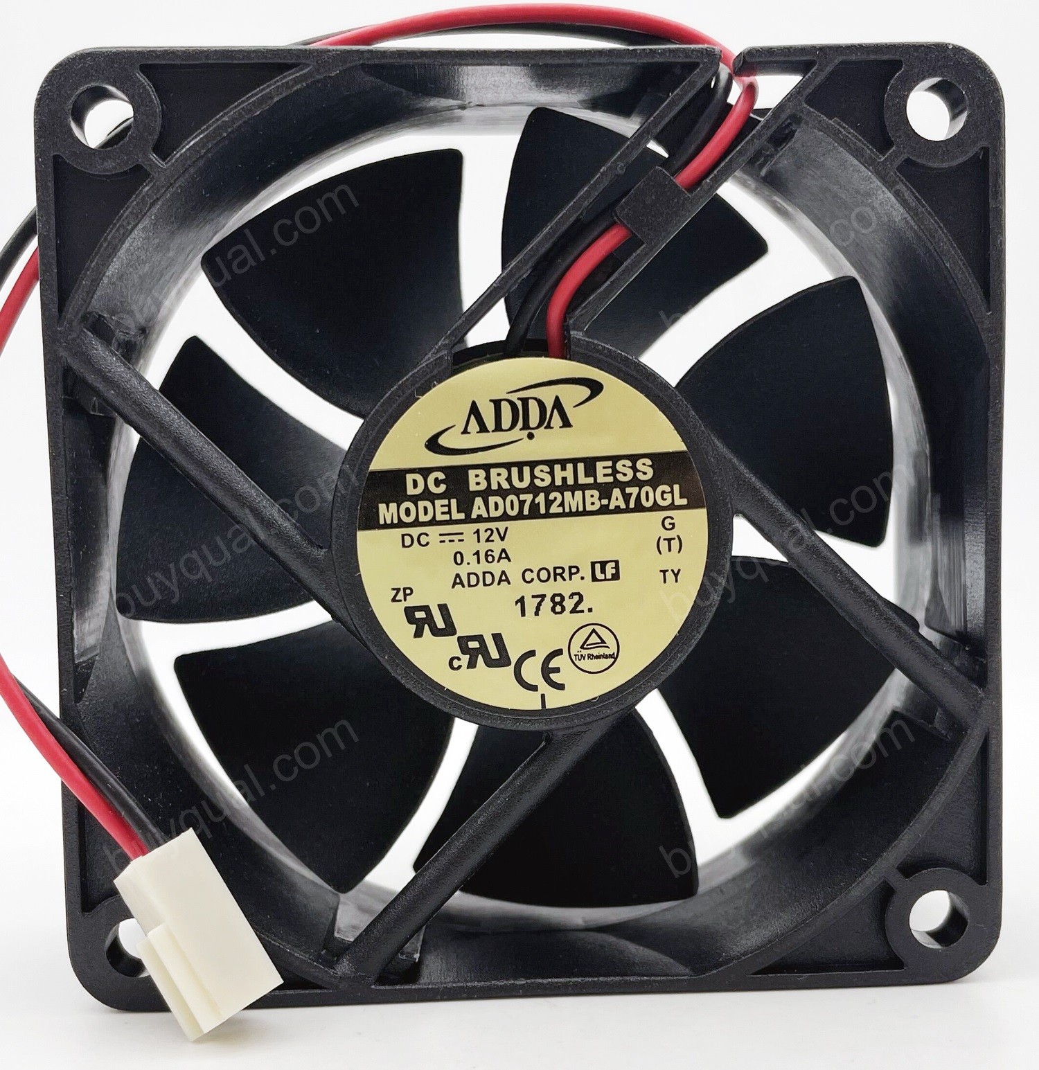 ADDA AD0712MB-A70GL 12V 0.16A 2wires Cooling Fan