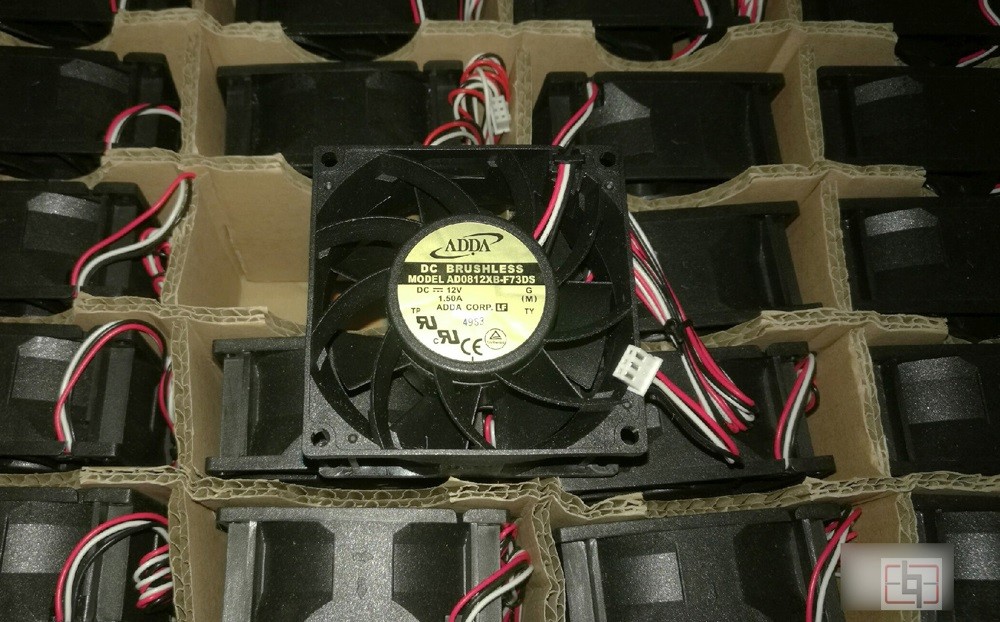 ADDA AD0812XB-F73DS 12V 1.50A 3 wires Cooling Fan - NEW